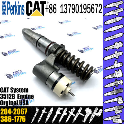 Cat 3152B Engine Injector diesel common Rail Fuel Injector 2042067 204-2067 for Caterpillar 3152B