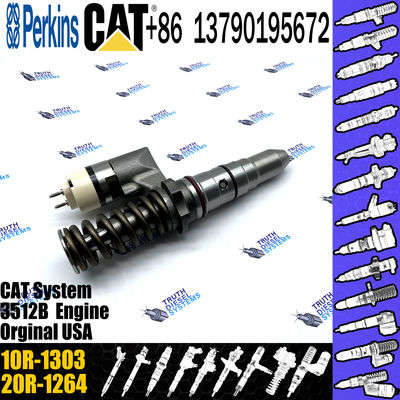Cat 3512B 3516B Engine Injector diesel common Rail Fuel Injector 250-1302 10R-1303 for Caterpillar 3512B