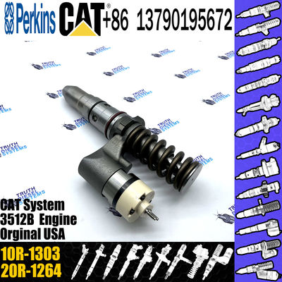Cat 3512B 3516B Engine Injector diesel common Rail Fuel Injector 250-1302 10R-1303 for Caterpillar 3512B