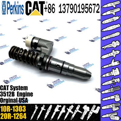 Cat 3512B 3516B Engine Injector diesel common Rail Fuel Injector 250-1302 10R-1303 for Caterpillar 3512B
