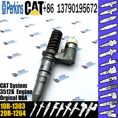 Cat 3512B 3516B Engine Injector diesel common Rail Fuel Injector 250-1302 10R-1303 for Caterpillar 3512B