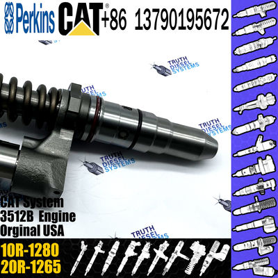 Cat 3512B 3516B Engine Injector diesel common Rail Fuel Injector 250-1308 10R-1280 for Caterpillar