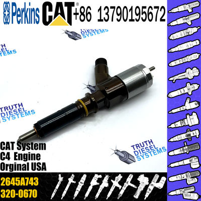 Diesel Common Rail Nozzle Injector fuel inyector 3210990 10R-7668 10R7668 321-0990 2645A743 For Caterpillar