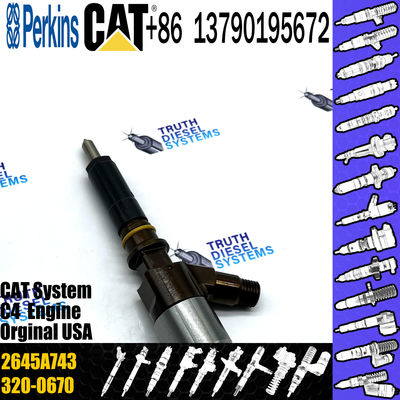 Diesel Common Rail Nozzle Injector fuel inyector 3210990 10R-7668 10R7668 321-0990 2645A743 For Caterpillar