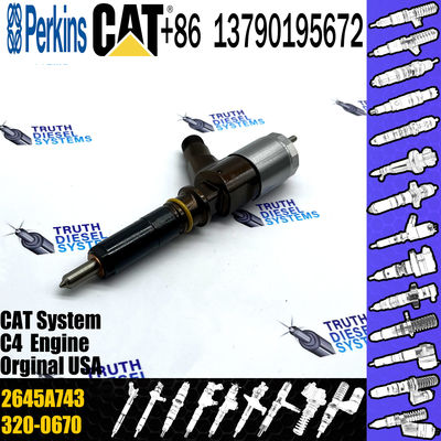 Diesel Common Rail Nozzle Injector fuel inyector 3210990 10R-7668 10R7668 321-0990 2645A743 For Caterpillar