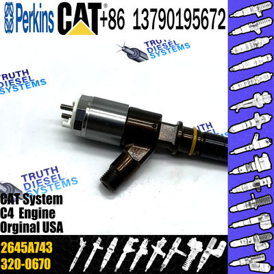 Diesel Common Rail Nozzle Injector fuel inyector 3210990 10R-7668 10R7668 321-0990 2645A743 For Caterpillar