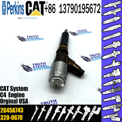 Diesel Common Rail Nozzle Injector fuel inyector 3210990 10R-7668 10R7668 321-0990 2645A743 For Caterpillar