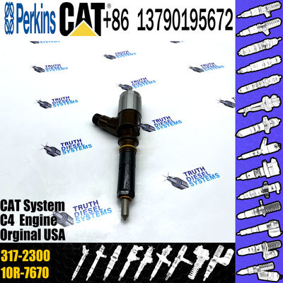 Common Rail Injector For CAT 320D excavator C6 C6.4 diesel 326-4700 3264700 fuel injector 317-2300