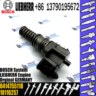 BOSCH injetor 0414755118 0414755018 10116257 Diesel fuel Unit pump assembly 0414755118 10116257 for LIEBHERR engine