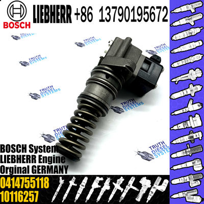 BOSCH injetor 0414755118 0414755018 10116257 Diesel fuel Unit pump assembly 0414755118 10116257 for LIEBHERR engine