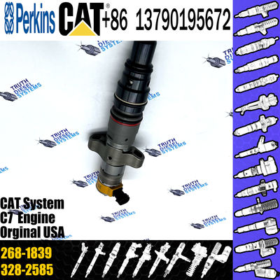 For CAT C7 Engine Fuel Injector 268-1839 for Caterpillar Excavator 325D 329D 525C 535C 120K Fuel Injector 2681839