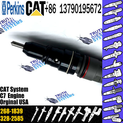For CAT C7 Engine Fuel Injector 268-1839 for Caterpillar Excavator 325D 329D 525C 535C 120K Fuel Injector 2681839