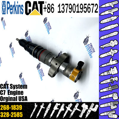 For CAT C7 Engine Fuel Injector 268-1839 for Caterpillar Excavator 325D 329D 525C 535C 120K Fuel Injector 2681839