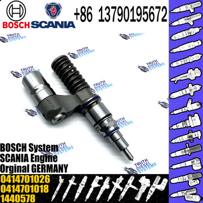 BOSCH injetor Diesel fuel Unit pump 0414701026 0414701018 1440578 for Scania 114 10.6 d, DC11.06, K, EB, IB, Bus, P340