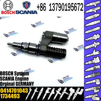 BOSCH injetor 0414701043 Diesel fuel Unit pump assembly 0414701043 1734493 for Scania 8.9 / 11.7 Lt engine
