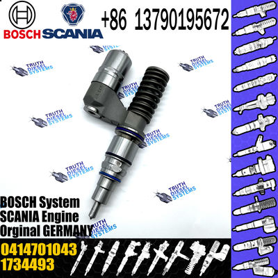 BOSCH injetor 0414701043 Diesel fuel Unit pump assembly 0414701043 1734493 for Scania 8.9 / 11.7 Lt engine