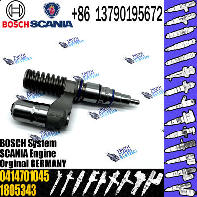 BOSCH injetor 0414701045 0414701067 Diesel fuel Unit pump assembly 0414701045 1805343 for 2004-Scania 10.6 Lt engine