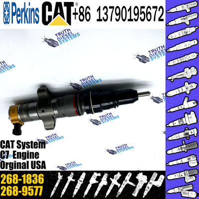 Cat C7 Engine spare parts Common Rail Inyectores Diesel Fuel Injector Nozzles 2681836 268-1836 For Caterpillar