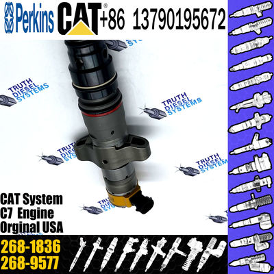 Cat C7 Engine spare parts Common Rail Inyectores Diesel Fuel Injector Nozzles 2681836 268-1836 For Caterpillar