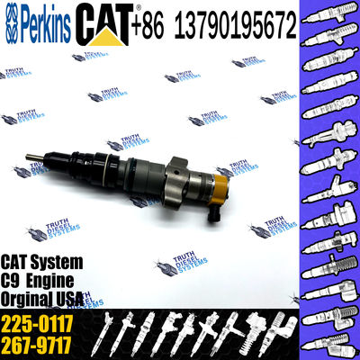 Cat C9 engine injectors 2250117 Common Rail Fuel Injector 225-0117 for Caterpillar c9 injectors 225 0117