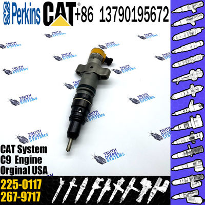 Cat C9 engine injectors 2250117 Common Rail Fuel Injector 225-0117 for Caterpillar c9 injectors 225 0117
