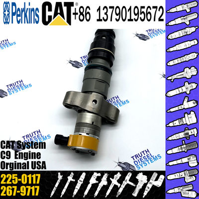 Cat C9 engine injectors 2250117 Common Rail Fuel Injector 225-0117 for Caterpillar c9 injectors 225 0117