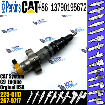Cat C9 engine injectors 2250117 Common Rail Fuel Injector 225-0117 for Caterpillar c9 injectors 225 0117
