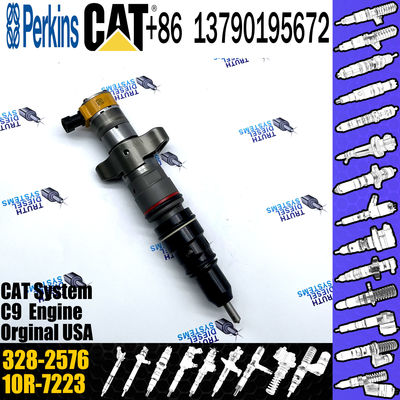328-2576 Excavator C9 Diesel Engine Fuel Injector 3282576 Common Rail Nozzle