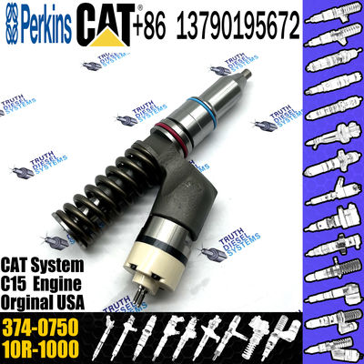 Diesel Engine Parts C15 C18 C27 C32 Fuel Injector Assembly 374-0750 3740750 20R-2284 for CAT E365C 374D