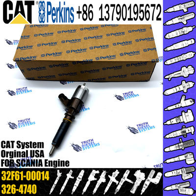 Diesel engine fuel injector 320-4740 326-4756 32F61-00014 for Caterpillar C6.4 C4.2 320D