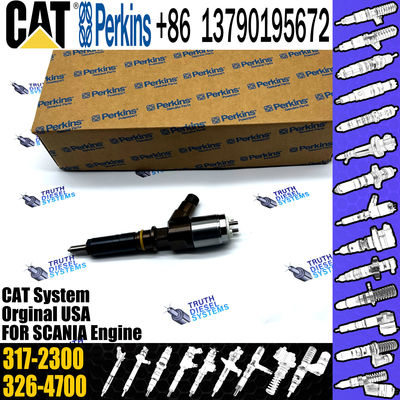 C6.4 Engine Fuel Injector 10R7675 32F61-00062 295-9130 326-4700 3264700 2959130 3172300 317-2300