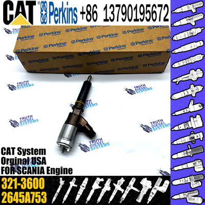 C6.4 diesel engine fuel injector 321-3600 10R-7938 2645A734 321-3600