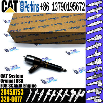 Diesel Common Rail Injector 321-3600 10R-7938 2645A753 FOR Engine C6.6 312D