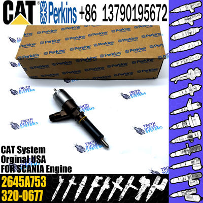 Diesel Common Rail Injector 321-3600 10R-7938 2645A753 FOR Engine C6.6 312D