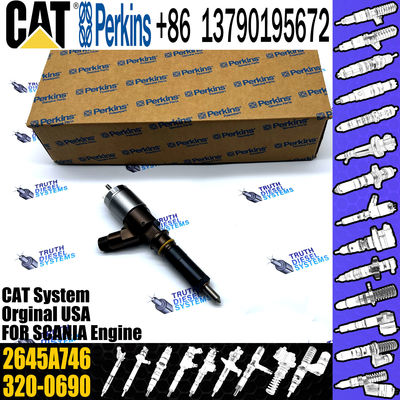 Diesel Engine Fuel Injector 320-0677 10R-7671 2645A746 Common Rail Injector 2645A746