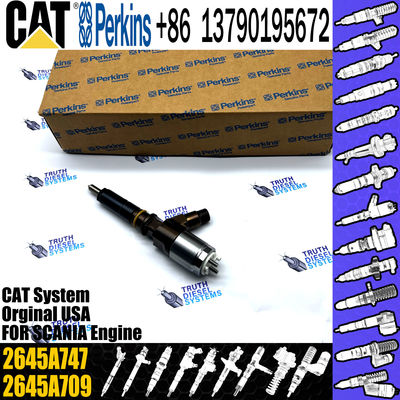 Common Rail Injector 306-9380 Fuel Injector Assembly 320-0680 2645A747 2645A734 For CAT Engine C6.6 C4.4