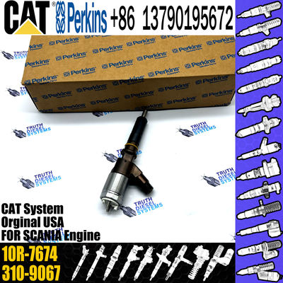 Cat C6.6 Engine Diesel inyector Common Rail Fuel Injector 320-0655 10R-7674 2645A751 for Caterpillar Excavator 320d