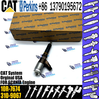 Cat C6.6 Engine Diesel inyector Common Rail Fuel Injector 320-0655 10R-7674 2645A751 for Caterpillar Excavator 320d
