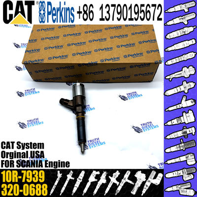 Caterpillar C4.4 C6.6 engine spare injector nozzles 2645a747 320-0688 Fuel Common Rail Injector 10R-7939 2645A747