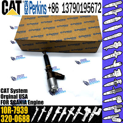 Caterpillar C4.4 C6.6 engine spare injector nozzles 2645a747 320-0688 Fuel Common Rail Injector 10R-7939 2645A747