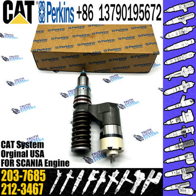 C10 Fuel Injector Assembly 203-7685 212-3467 212-3468 350-7555 317-5278 161-1785 10R-0967 10R-1259 10R-1258