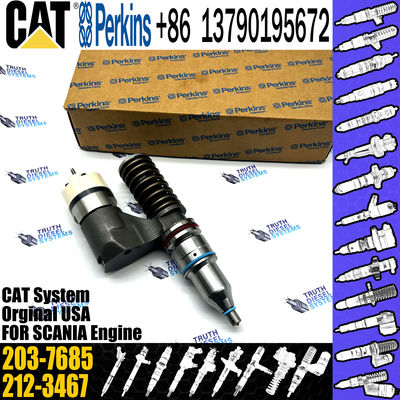 C10 Fuel Injector Assembly 203-7685 212-3467 212-3468 350-7555 317-5278 161-1785 10R-0967 10R-1259 10R-1258