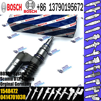 Fuel injector 0414701038 0414701039 0414701063 for SCANIA Injector R500 1548472 1766553 1539350