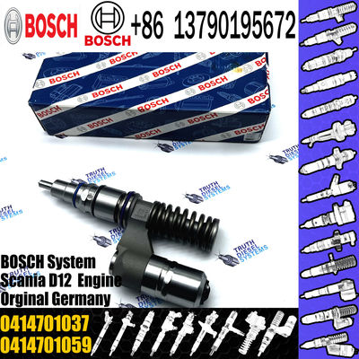 0414701062 0414701037 1766549 Diesel Fuel Unit Injector With Nozzle DLLA145P1543 For Scania Engine