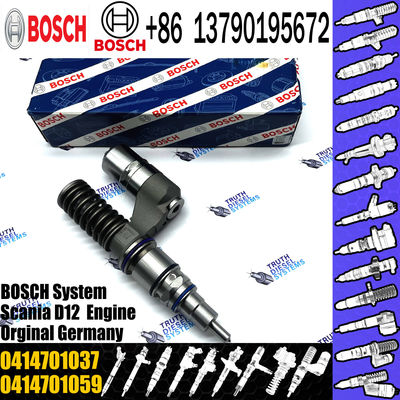 0414701062 0414701037 1766549 Diesel Fuel Unit Injector With Nozzle DLLA145P1543 For Scania Engine