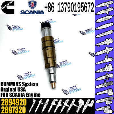 Common Rail Fuel Injector 2897320 2872405 2086663 2894920 Diesel Engine For SCANIA
