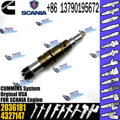 Common rail injector fuel injecto 2482244 2031386 2488244 2036181 for ISZ13 Excavator DC09 DC16 DC13