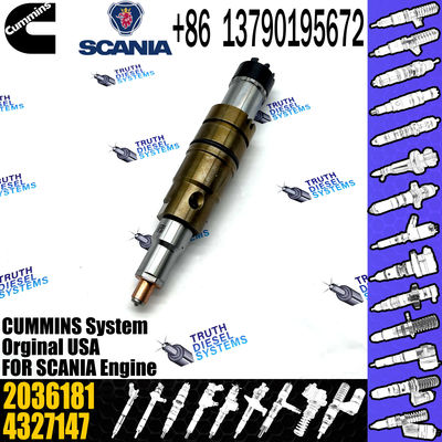 Common rail injector fuel injecto 2482244 2031386 2488244 2036181 for ISZ13 Excavator DC09 DC16 DC13