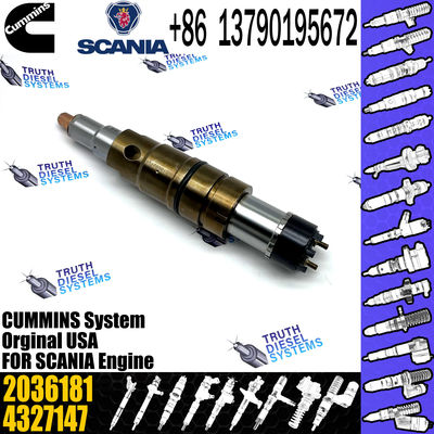 Common rail injector fuel injecto 2482244 2031386 2488244 2036181 for ISZ13 Excavator DC09 DC16 DC13
