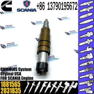 Common Rail Diesel Engine Fuel Injector 2031835 1881565  1933613 2872544 For SCANIA